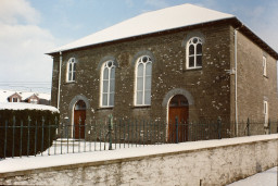 The chapel in the snow, Capel Iwan
